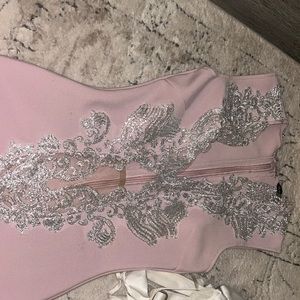 Bella Barnett pink bandage dress